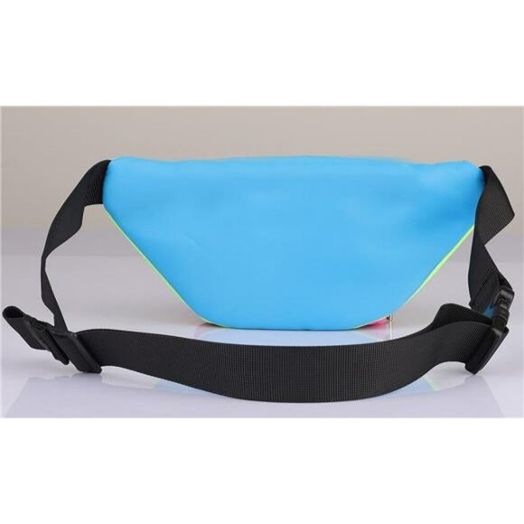 Neon 80s Fanny Pack Belt Bag Festival Rave Travel Waist Bag Plus Size Unisex - Picture 4 of 8